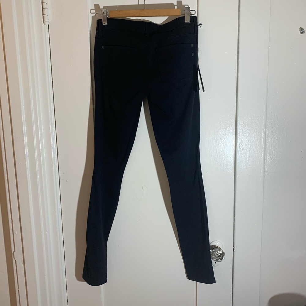 GENETIC  Navy Skinny Cotton pants